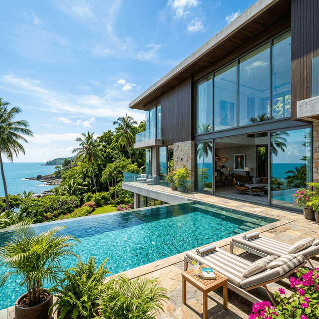 Luxury villa development